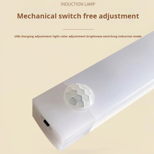 1pc Wireless Rechargeable LED Motion Sensor Cabinet Light