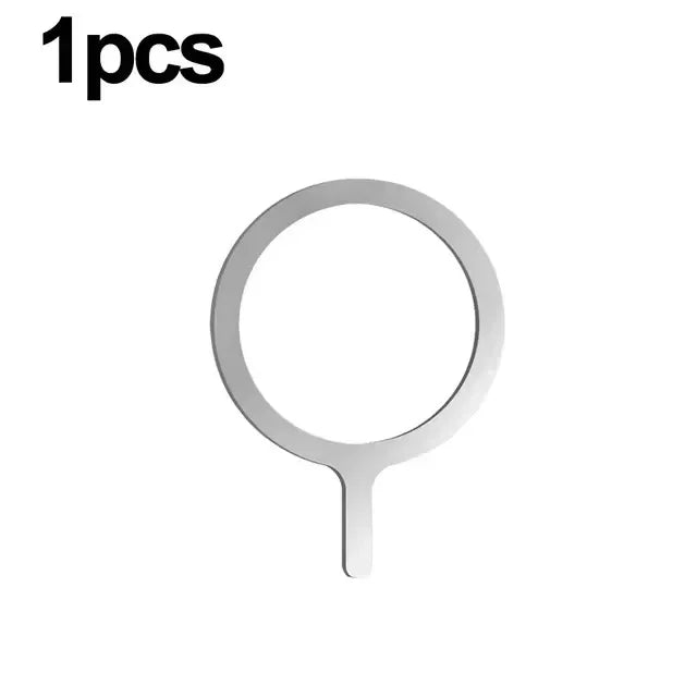 IPhone Wireless Magnet Sticker Magnetic Adapter Round Metal Plate Ring