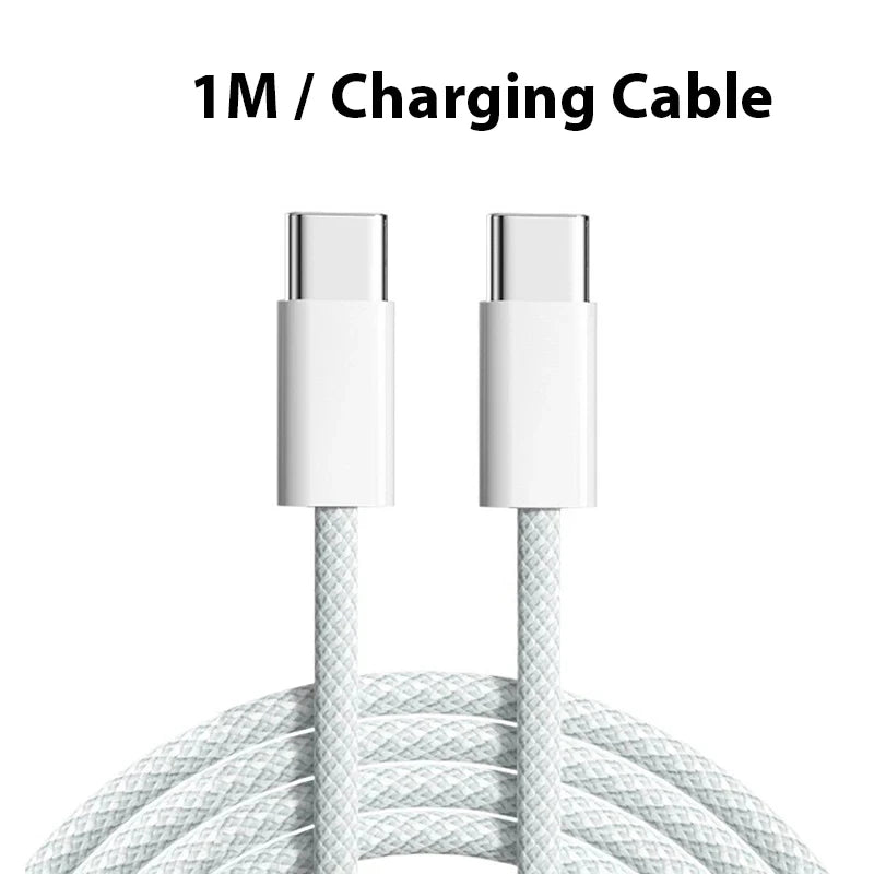 USB C Fast Charging Cable For iPhone 17 16 15 Pro Max Charger Power Adapter