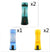 Portable Electric Fruit Juicer Wireless USB Rechargeable Mini Mixer
