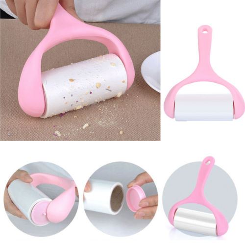 Washable Roller Cleaner Lint Roller Sticky Picker Pet Hair Fluff Remover Brush
