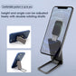 Mobile Phone Holder Ring Buckle Retractable Desktop Cell Phone Stand