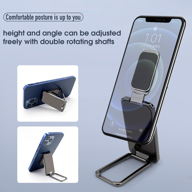 Mobile Phone Holder Ring Buckle Retractable Desktop Cell Phone Stand