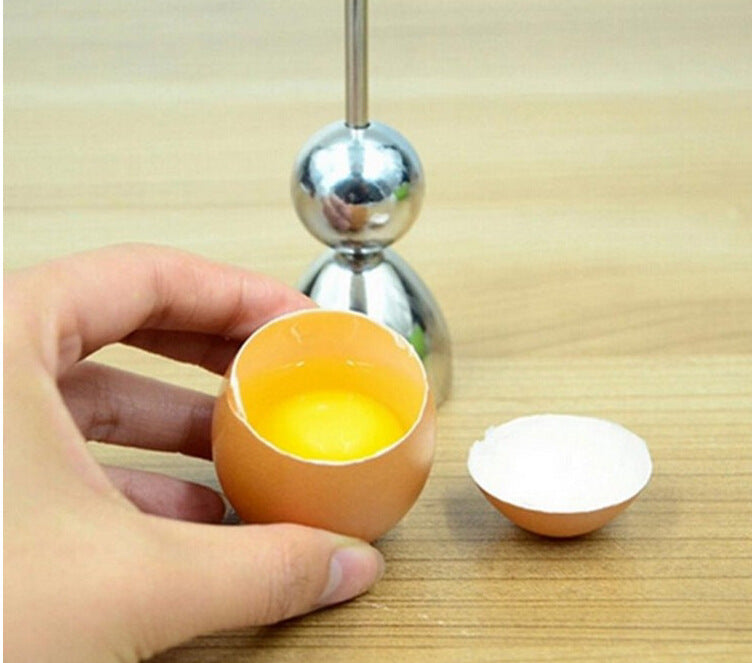 Stainless steel French egg opener and egg tools