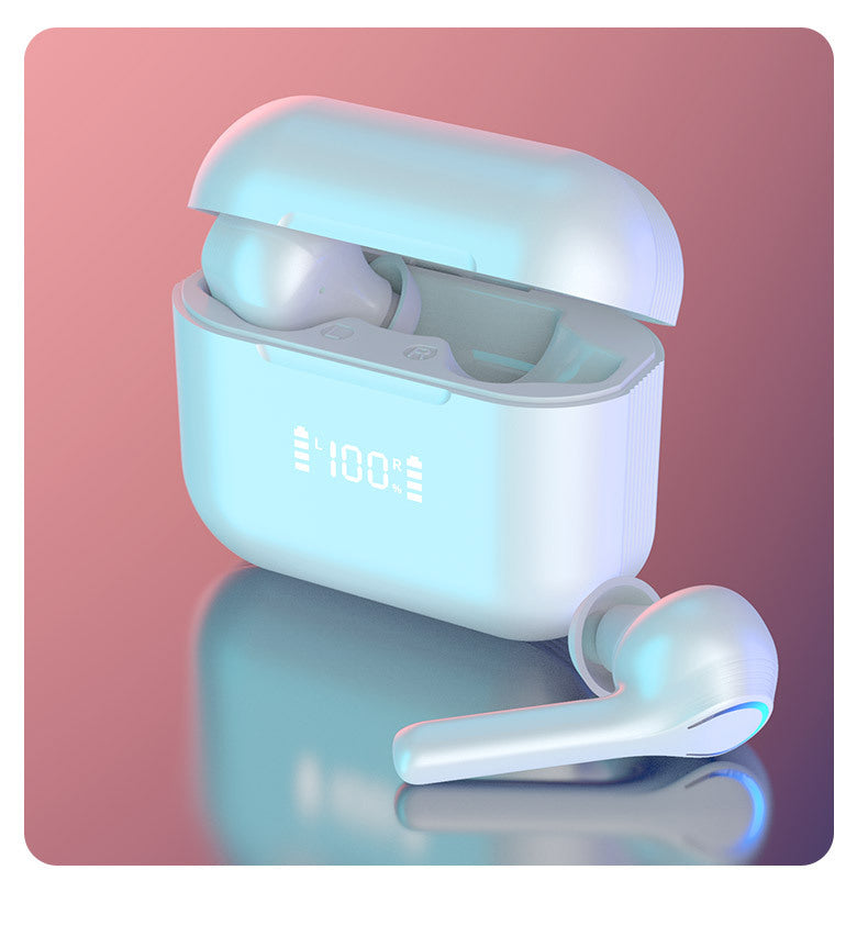 Touch Control Bluetooth Sports Music Stereo Digital Display in-ear Earbuds