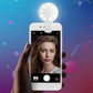 Selfie Round Live Clip External LED mini Small Q Mobile Phone Selfie Fill Light