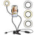 9CM Selfie Light Net Red Anchor Ring Light Bedside Clip