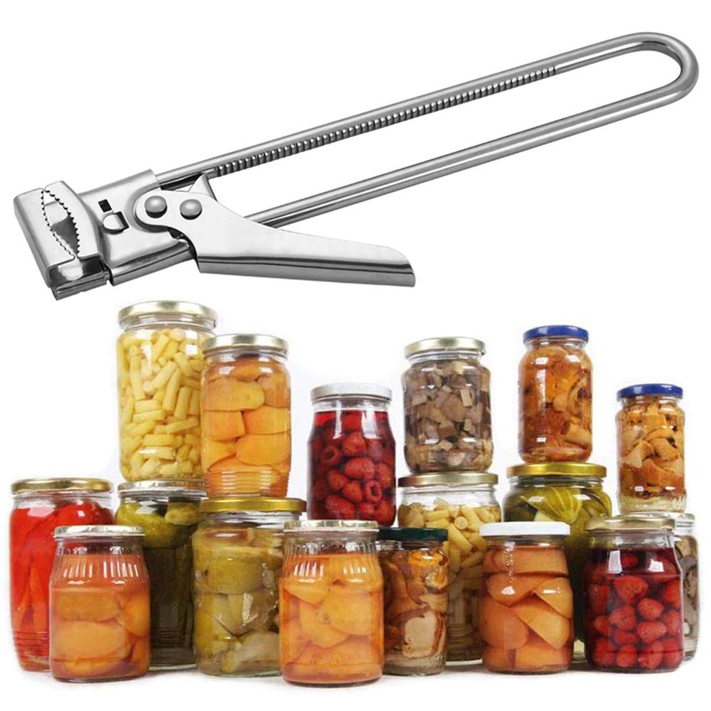 Multifunctional Adjustable Stainless Steel Bottle Can Opener and Kitchen Tools