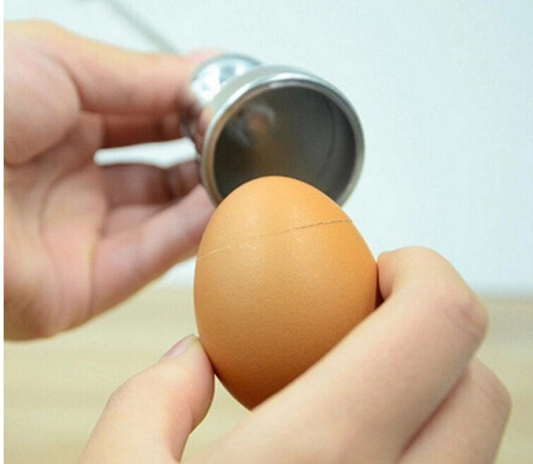 Stainless steel French egg opener and egg tools