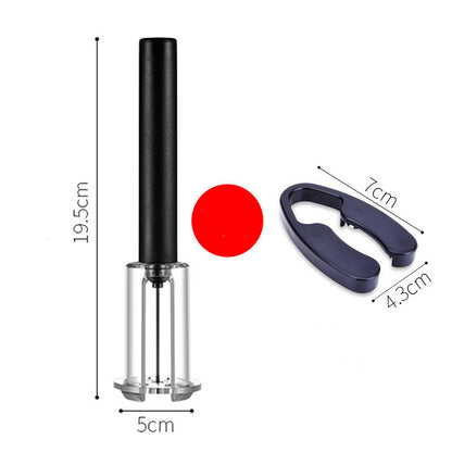 Wine Bottle Opener Air Pump Opening Tools Stainless Steel Pin Jar Cork Remover