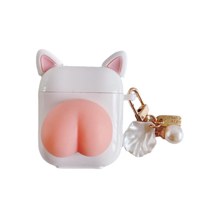 Apple Kawaii Press Butt Stress Relieve Airpods Case