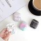 Apple White Marble Case for Airpods Earphone Case