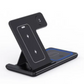 15W 3 In 1 LED Foldable Fast Wireless Charger Stand