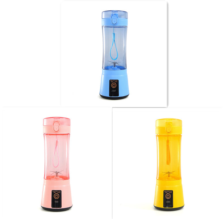 Portable Electric Fruit Juicer Wireless USB Rechargeable Mini Mixer