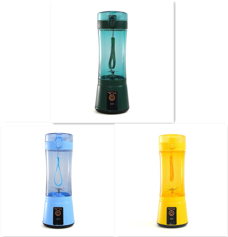 Portable Electric Fruit Juicer Wireless USB Rechargeable Mini Mixer