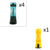 Portable Electric Fruit Juicer Wireless USB Rechargeable Mini Mixer