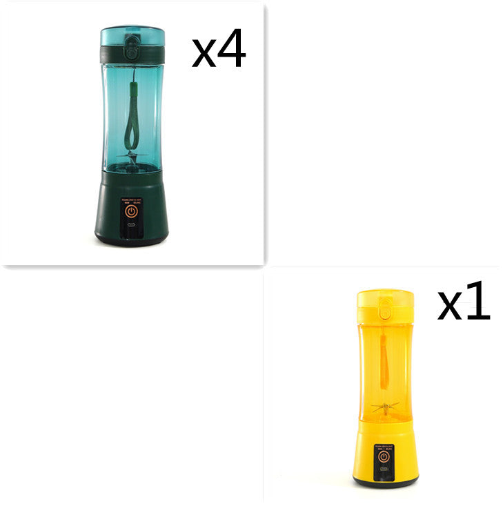 Portable Electric Fruit Juicer Wireless USB Rechargeable Mini Mixer