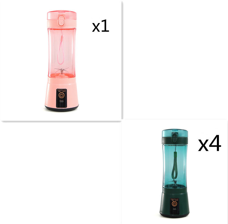 Portable Electric Fruit Juicer Wireless USB Rechargeable Mini Mixer