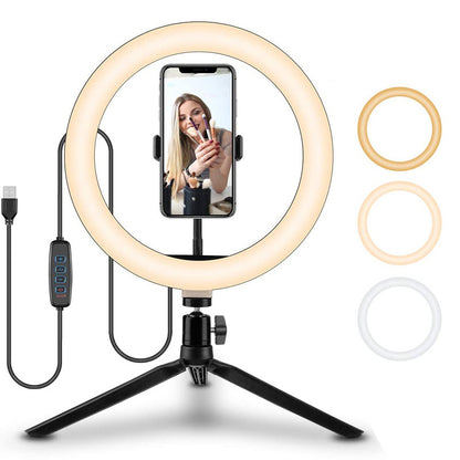 Smart Ring selfie beautifying light