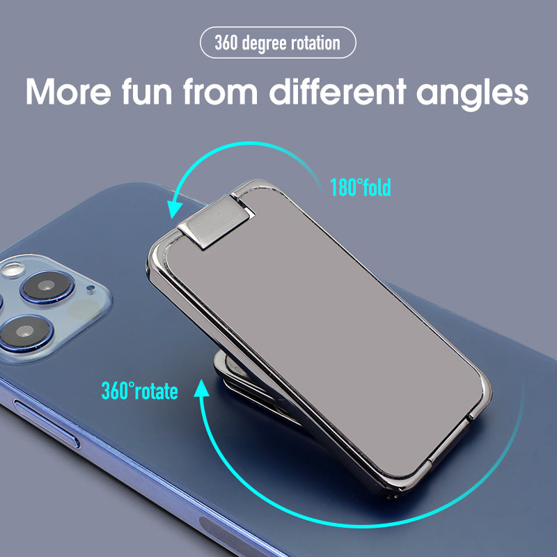 Mobile Phone Holder Ring Buckle Retractable Desktop Cell Phone Stand