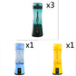 Portable Electric Fruit Juicer Wireless USB Rechargeable Mini Mixer
