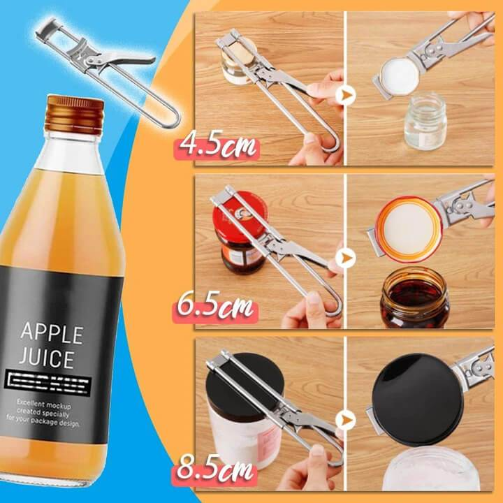 Multifunctional Adjustable Stainless Steel Bottle Can Opener and Kitchen Tools