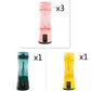 Portable Electric Fruit Juicer Wireless USB Rechargeable Mini Mixer