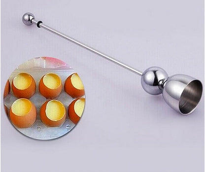 Stainless steel French egg opener and egg tools