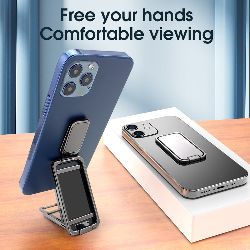 Mobile Phone Holder Ring Buckle Retractable Desktop Cell Phone Stand