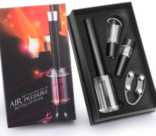 Wine Bottle Opener Air Pump Opening Tools Stainless Steel Pin Jar Cork Remover