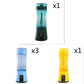 Portable Electric Fruit Juicer Wireless USB Rechargeable Mini Mixer