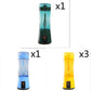 Portable Electric Fruit Juicer Wireless USB Rechargeable Mini Mixer