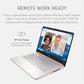 HP Newest 14" Business Laptop, Intel Celeron N4120 Rose Gold