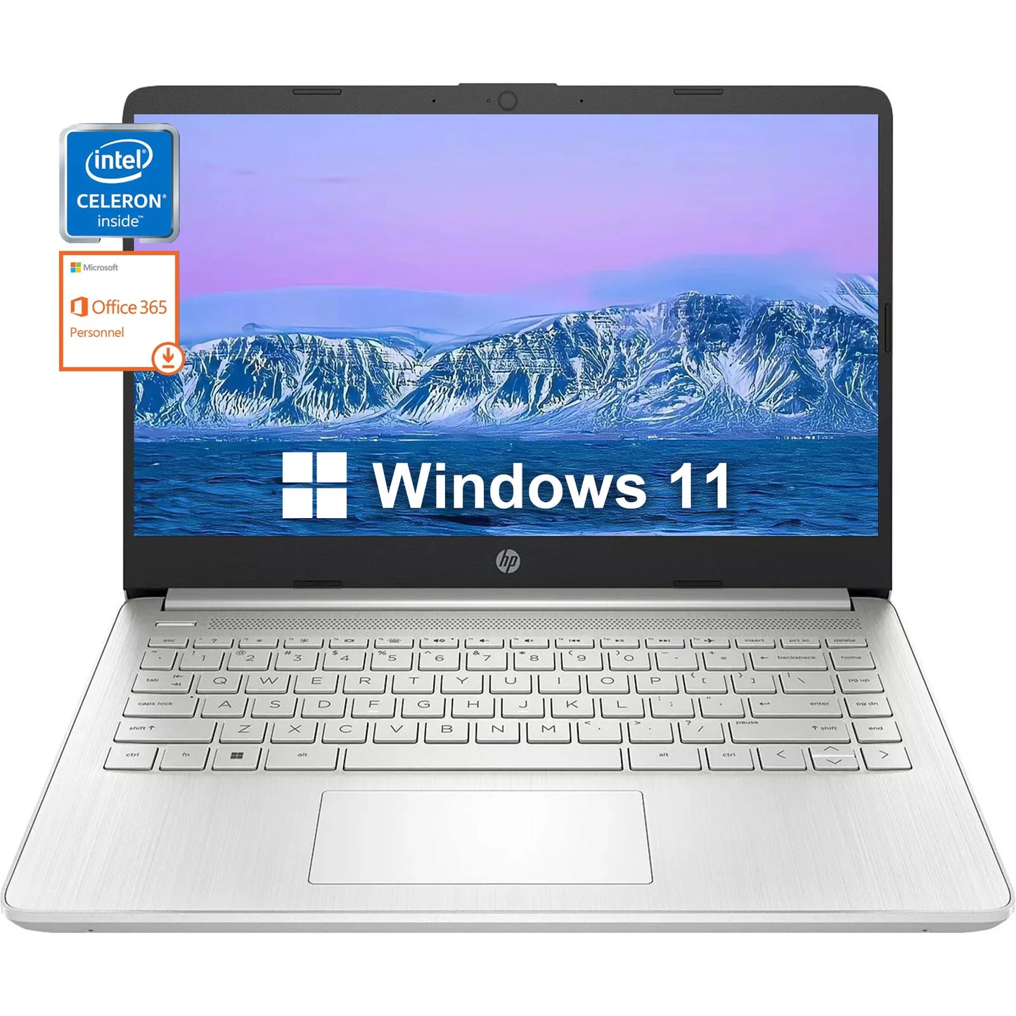 HP Newest 14" Business Laptop, Intel Celeron N4120 Laptop