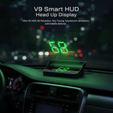 Auto Electronics Projector Display White Green Car Light Digital HUD