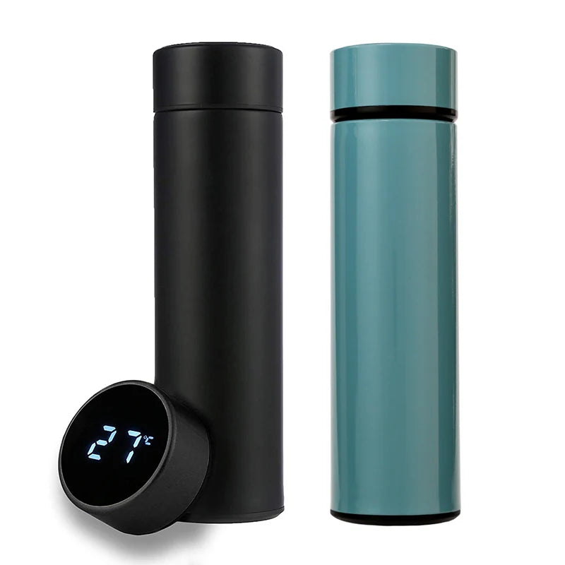 Stainless Steel Smart Water Drink Hot & Cold Bottle LCD Temperature Display