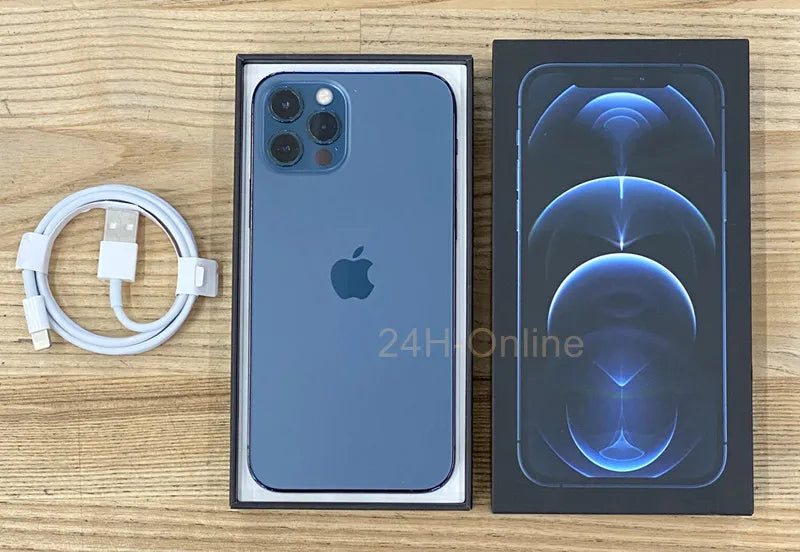 Genuine Apple iPhone 12 Pro, A14 Bionic IOS Face ID NFC Unlocked 5G 98%