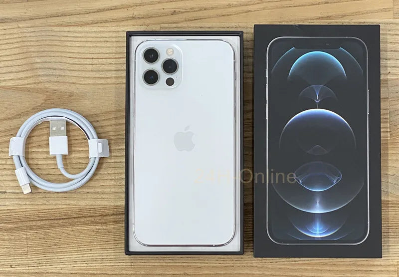 Genuine Apple iPhone 12 Pro, A14 Bionic IOS Face ID NFC Unlocked 5G 98%