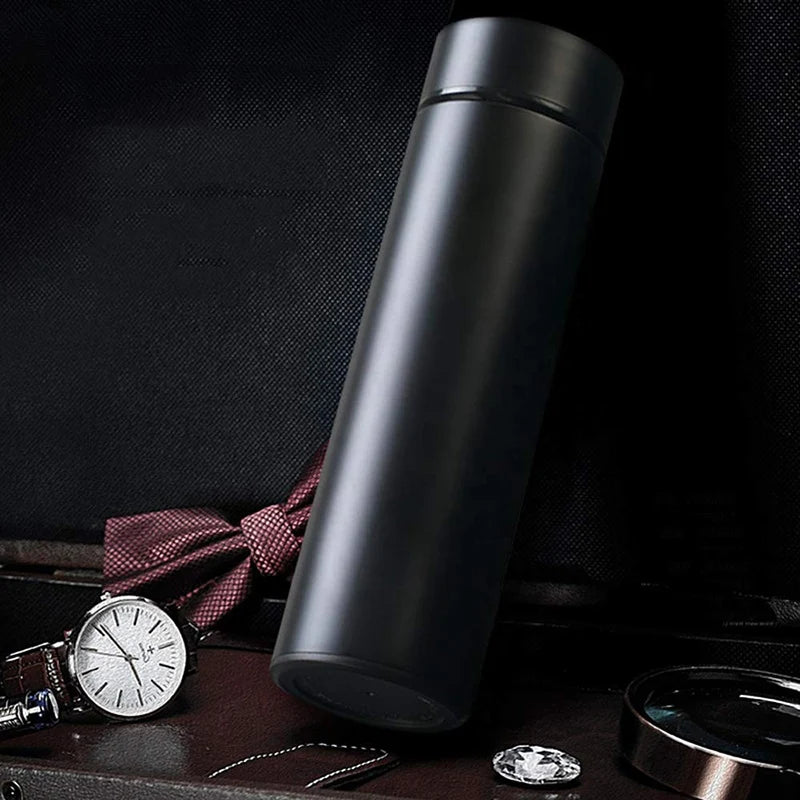 Stainless Steel Smart Water Drink Hot & Cold Bottle LCD Temperature Display
