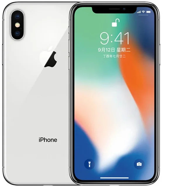 Original Unlocked Apple iPhone X and Dual Back Camera 4G LTE  iPhone