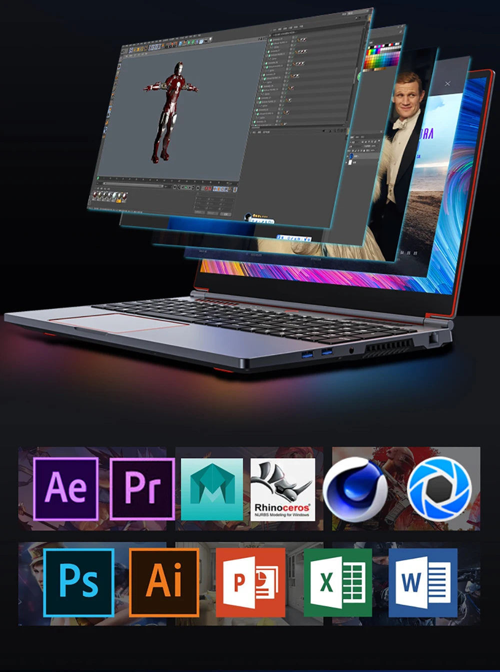 16.1 Inch Gaming Laptop GTX1650 4G Intel Core i9-9880H i7-9750H
