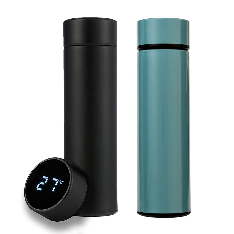 Stainless Steel Smart Water Drink Hot & Cold Bottle LCD Temperature Display