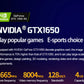 16.1 Inch Gaming Laptop GTX1650 4G Intel Core i9-9880H i7-9750H