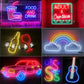 RGB Neon LED Strip Waterproof DIY USB Neon App Remote Control Lighting
