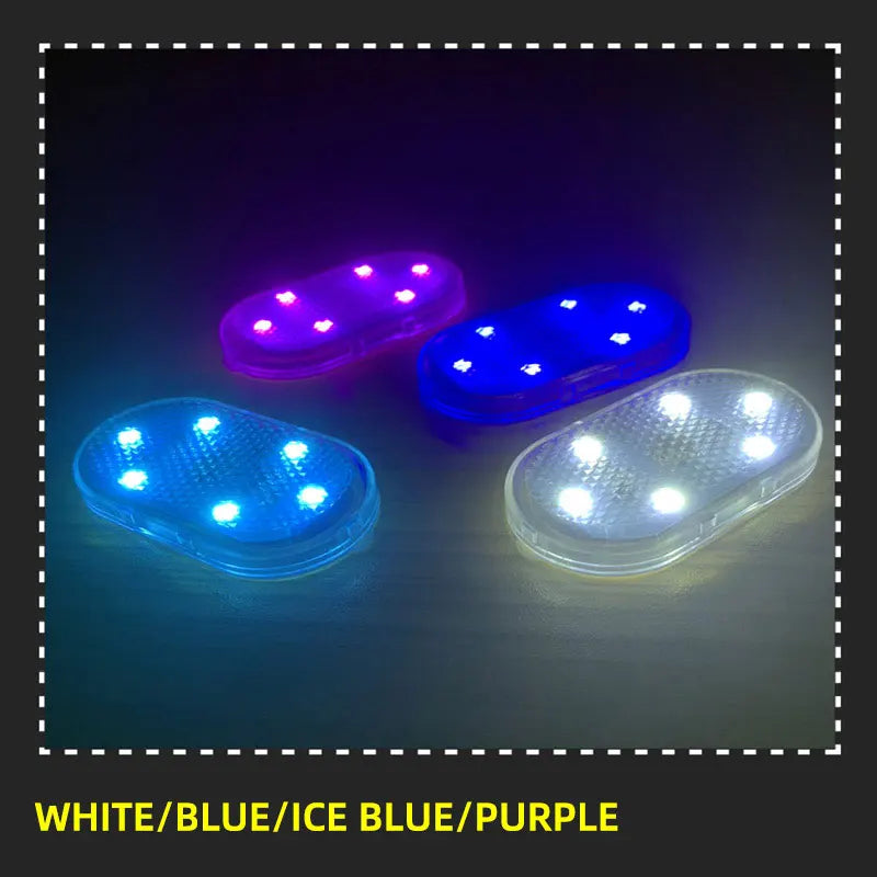 LED Touch Light Mini Wireless Car Interior Lighting Auto Roof Ceiling Reading Lamp