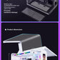 X-GAMERX Phantom Wings LCD Edition Black Seaview Room Case 360 Water-cooling Host