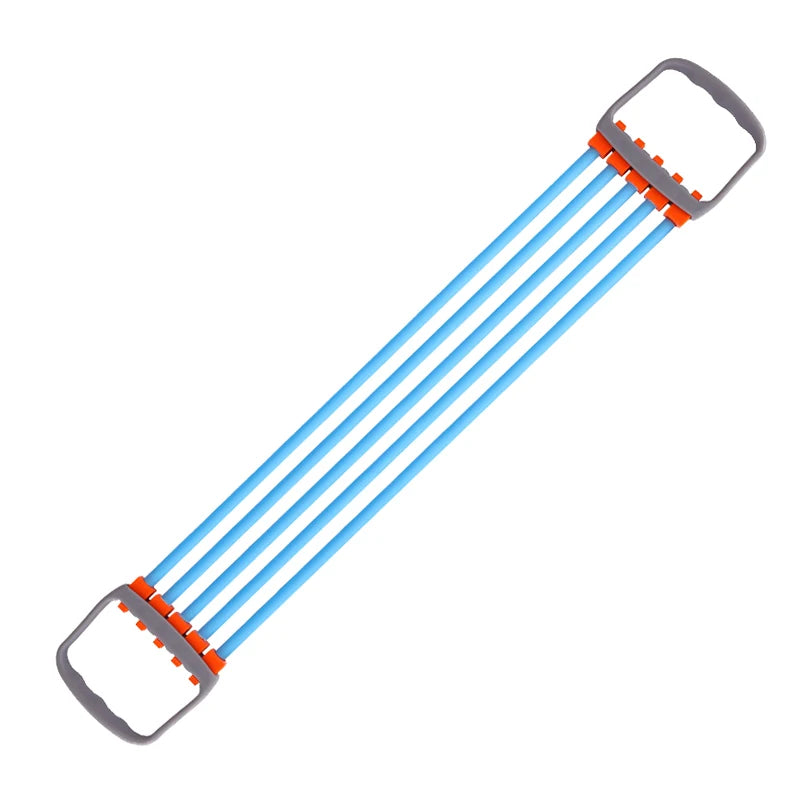 Full Body Workout Set - Chest Expander with 5 Removable Resistance Bands