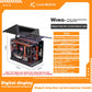 X-GAMERX Phantom Wings LCD Edition Black Seaview Room Case 360 Water-cooling Host