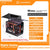 X-GAMERX Phantom Wings LCD Edition Black Seaview Room Case 360 Water-cooling Host