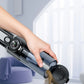Wireless one-button dust dump high-power portable vacuum cleaner